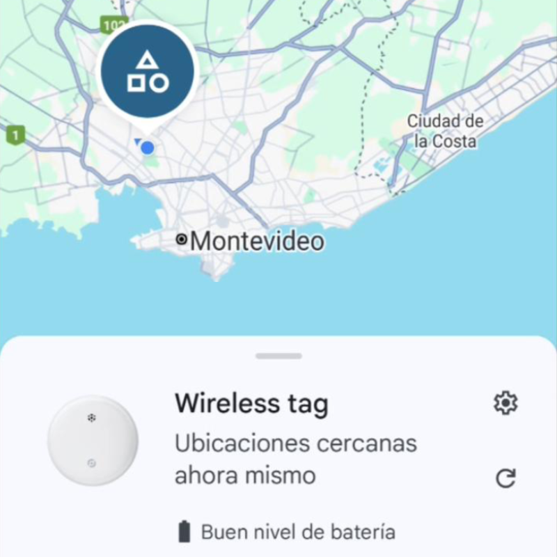 Tags Android mapa
